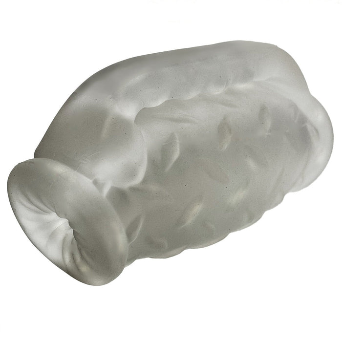 Oxballs Masterjack Stroker - Dubbelzijdig Siliconen - Clear Ice-Erotiekvoordeel.nl