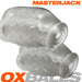 Oxballs Masterjack Stroker - Dubbelzijdig Siliconen - Clear Ice-Erotiekvoordeel.nl