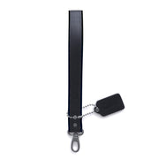 Brutus - Korte Lederen Bondage Leash - Zwart-laced-up.nl