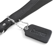 Brutus - Korte Lederen Bondage Leash - Zwart-laced-up.nl