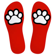 SneakXX - Sneaker Sokken PAW - Rood-laced-up.nl
