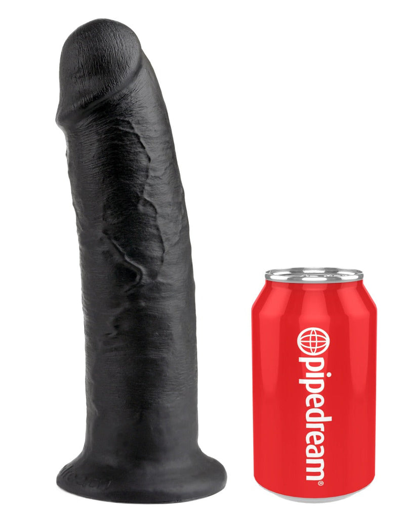 Pipedream - King Cock - Dildo - 25,5 cm - Zwart-laced-up.nl