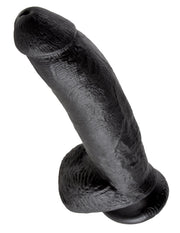 Pipedream - King Cock - Dildo met Balzak - 23 cm - Zwart-laced-up.nl