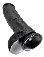 Pipedream - King Cock - Dildo met Balzak - 25,5 cm - Zwart-laced-up.nl