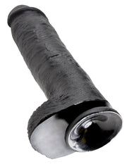Pipedream - King Cock - Dildo met Balzak - 28 cm - Zwart-laced-up.nl