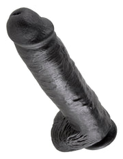 Pipedream - King Cock - Dildo met Balzak - 28 cm - Zwart-laced-up.nl