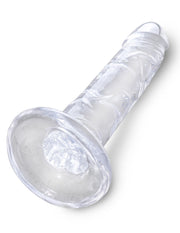 Pipedream - King Cock - Dildo - 15 cm - Transparant-laced-up.nl