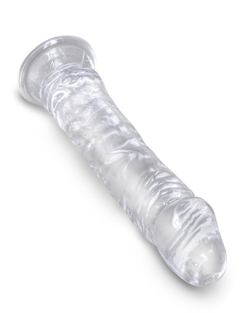 Pipedream - King Cock - Dildo - 20,5 cm - Transparant-laced-up.nl