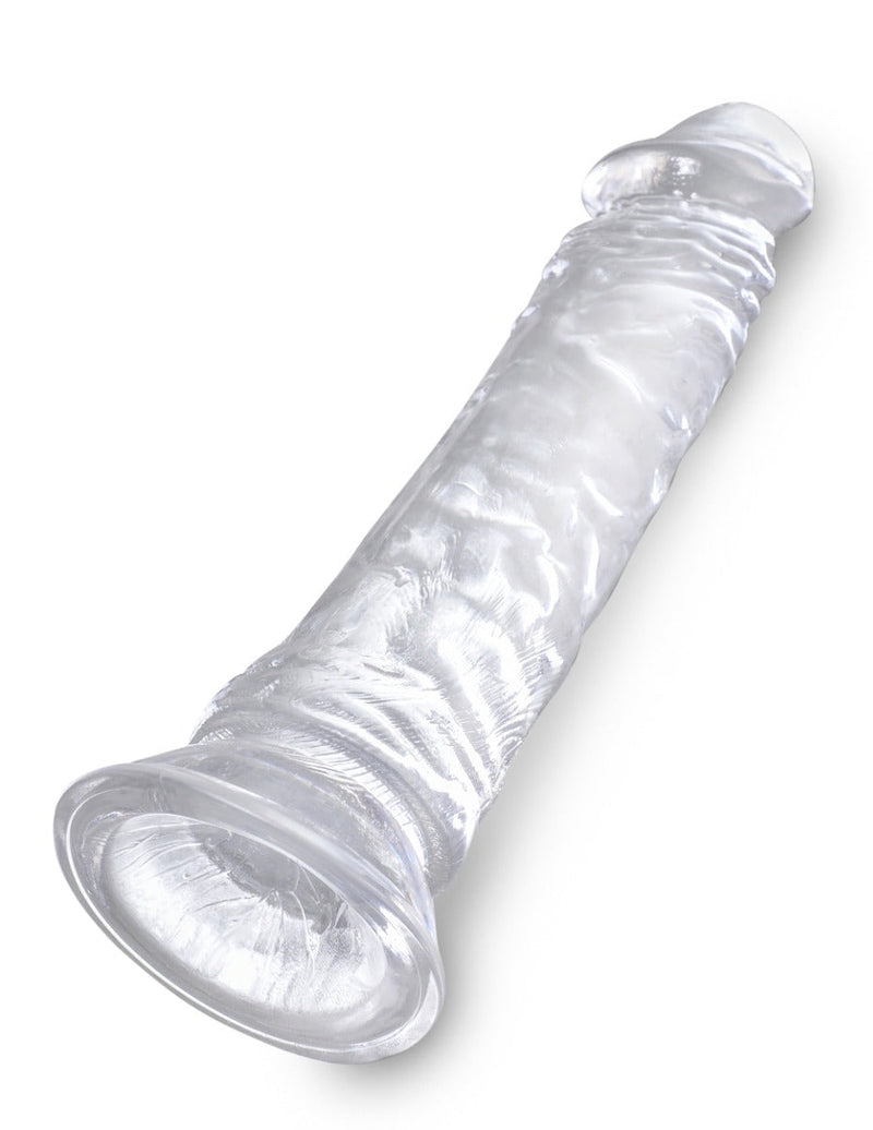 Pipedream - King Cock - Dildo - 20,5 cm - Transparant-laced-up.nl