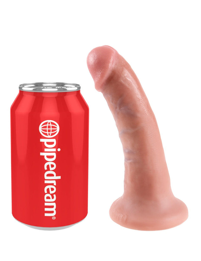 Pipedream - King Cock - Dildo - 15 cm - Lichte Huidskleur-laced-up.nl