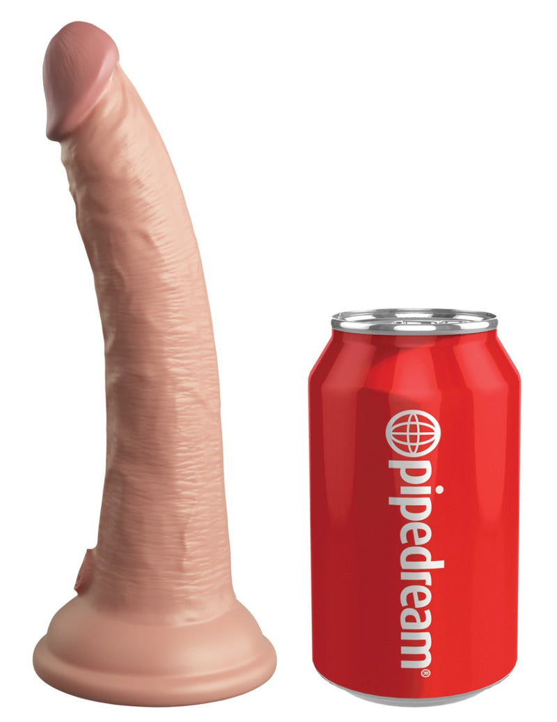 Pipedream - King Cock - Dual Density Consolador - 18 cm - Piel clara