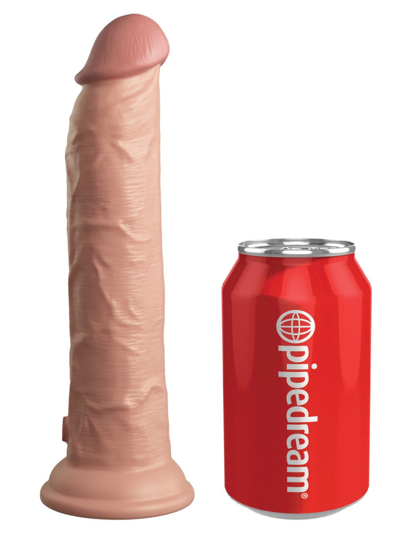 Pipedream - King Cock - Dual Density Dildo - 23 cm - Lichte Huidskleur-laced-up.nl