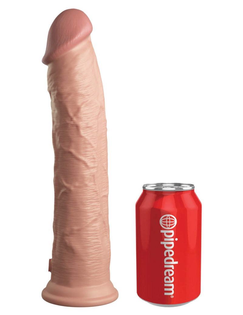 Pipedream - King Cock - Dual Density Consolador - 28 cm - Piel clara