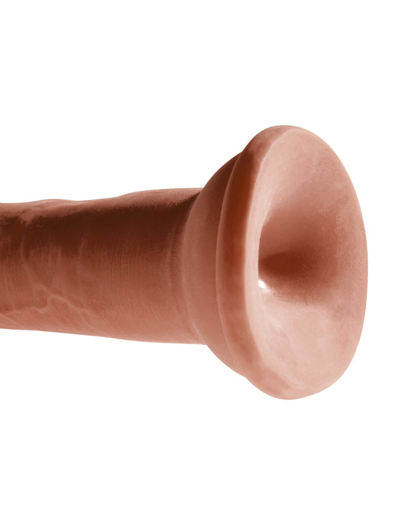 Pipedream - King Cock - Triple Density Consolador con Escroto - 16,5 cm - Ook voor strap-on