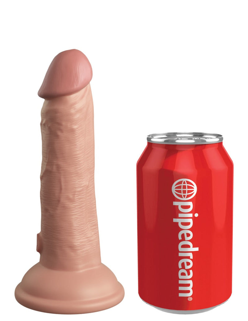 Pipedream - King Cock - Dual Density Vibrerende Dildo - 15 cm-laced-up.nl