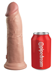 Pipedream - King Cock - Dual Density Vibrerende Dildo - 20,5 cm-laced-up.nl