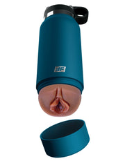 Pipedream - PDX Plus Fuck Flask Private Pleaser Discreet Stroker - Waterfles Vagina Masturbator - Bruin-laced-up.nl