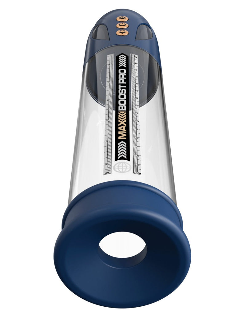 Pipedream - Pump Worx Max Boost Pro Flow - Blauw/Transparant-laced-up.nl