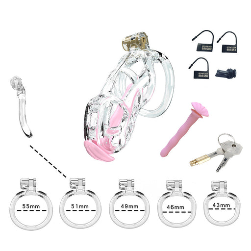 Cellmate - Guardian - Kuisheidskooi - Peniskooi - Transparant - Maat 3-Erotiekvoordeel.nl