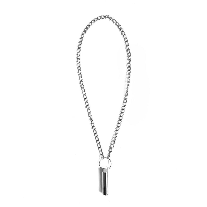 Black Label - Aroma Inhaler - RVS - Met Ketting-Erotiekvoordeel.nl