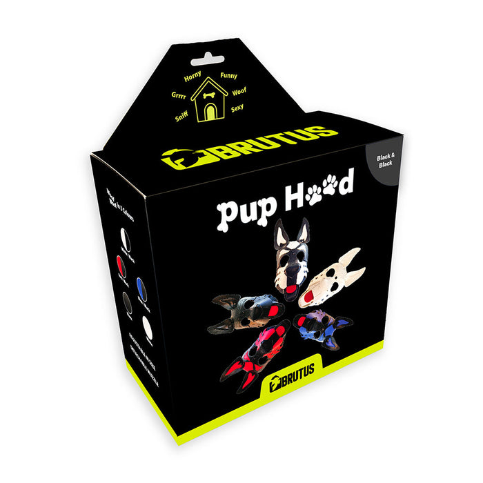 Brutus Vegan Puppy Hood - Zwart-Erotiekvoordeel.nl