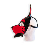 Brutus Vegan Puppy Hood - Zwart/Rood-laced-up.nl