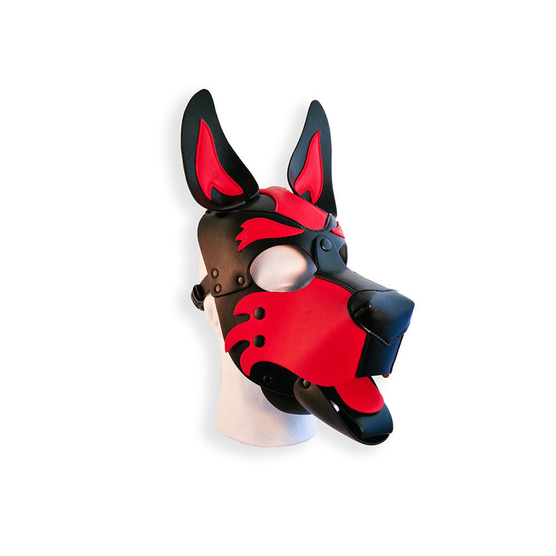 Brutus Vegan Puppy Hood - Zwart/Rood-laced-up.nl
