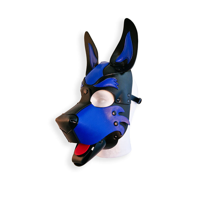 Brutus Vegan Puppy Hood - Zwart/Blauw-laced-up.nl