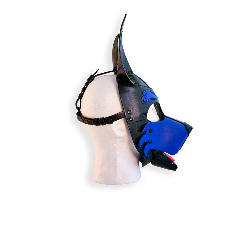 Brutus Vegan Puppy Hood - Zwart/Blauw-laced-up.nl