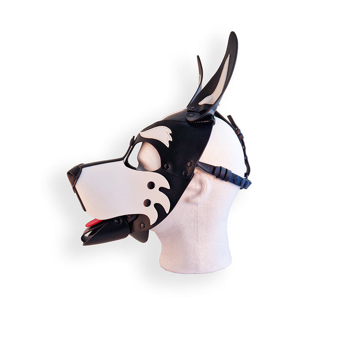 Brutus Vegan Puppy Hood - Zwart/Wit-Erotiekvoordeel.nl