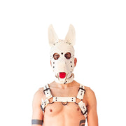 Brutus Vegan Puppy Hood - Wit-laced-up.nl