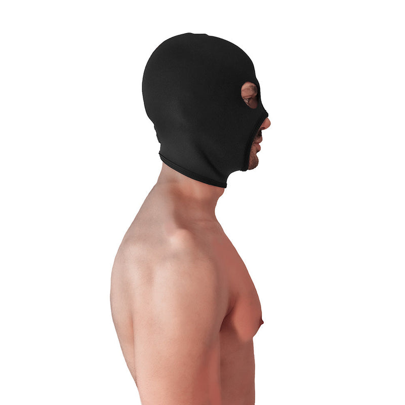 Brutus - Neoprene Face Fucker Hood - Met Oogopeningen - Zwart-laced-up.nl