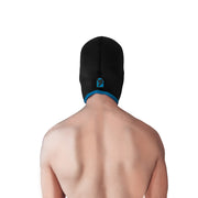 Brutus - Neoprene Face Fucker Hood - Met Oogopeningen - Zwart/Blauw-laced-up.nl