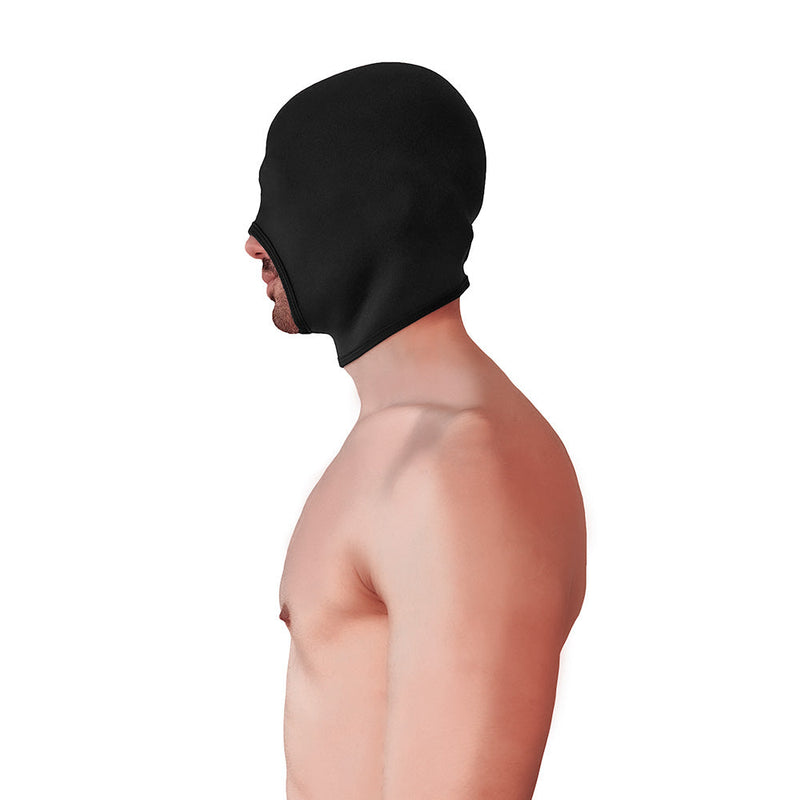 Brutus - Neoprene Blind Face Fucker Hood - Zonder Oogopeningen - Zwart-laced-up.nl