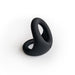 Brutus - Gemini - Ultrazachte Dubbele Cockring - Zwart-Erotiekvoordeel.nl