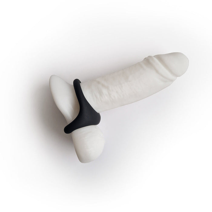 Brutus - Gemini - Ultrazachte Dubbele Cockring - Zwart-Erotiekvoordeel.nl