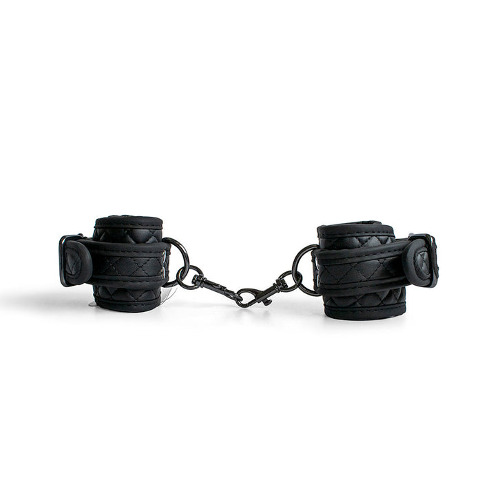 SODORRA Vegan + Neo Polsboeien - Zwart-Erotiekvoordeel.nl