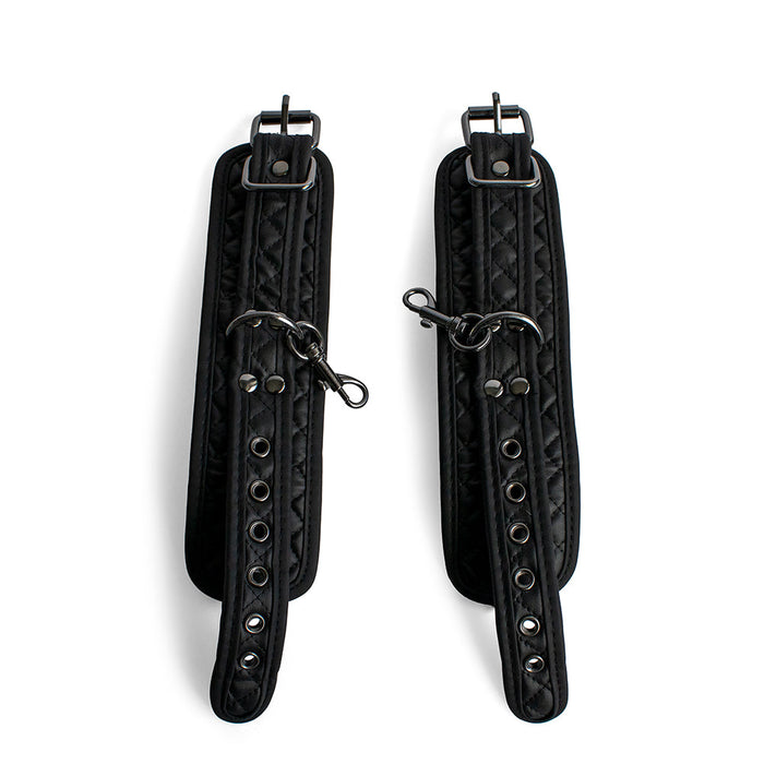 SODORRA Vegan + Neo Polsboeien - Zwart-Erotiekvoordeel.nl