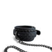 SODORRA Vegan + Neo Collar met Leash - Kunstleer - Zwart-Erotiekvoordeel.nl
