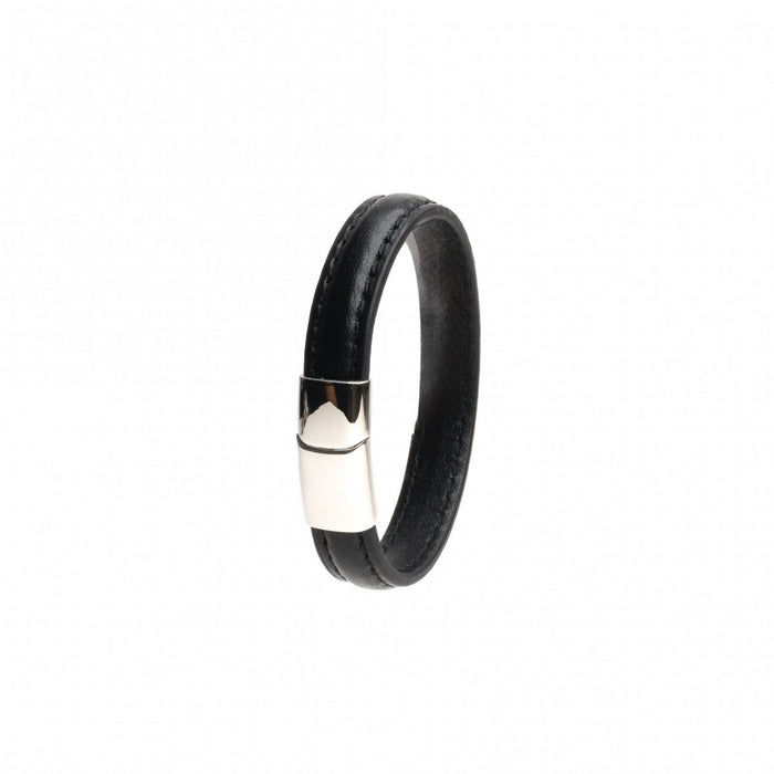 665 - Lederen Armband en Cockring - 2 in 1 - Magnetische Sluiting-Erotiekvoordeel.nl