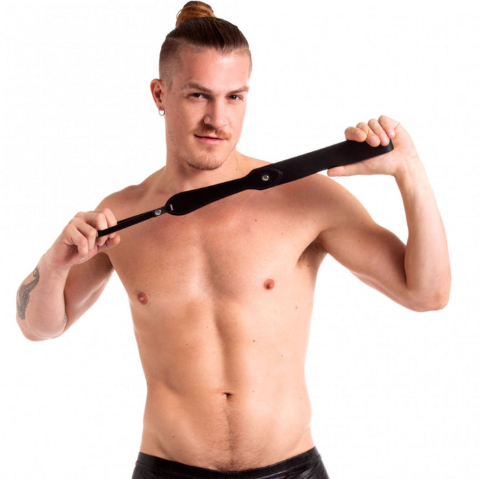 665 Vegan - BDSM Discipline Paddle - Zwart-Erotiekvoordeel.nl