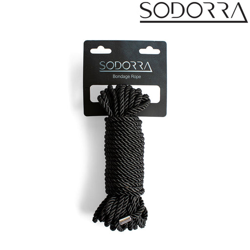 SODORRA - Shibari Bondagetouw - Zwart-Erotiekvoordeel.nl