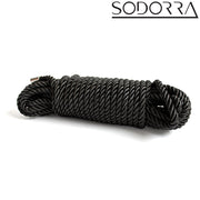SODORRA - Shibari Bondagetouw - Zwart-laced-up.nl