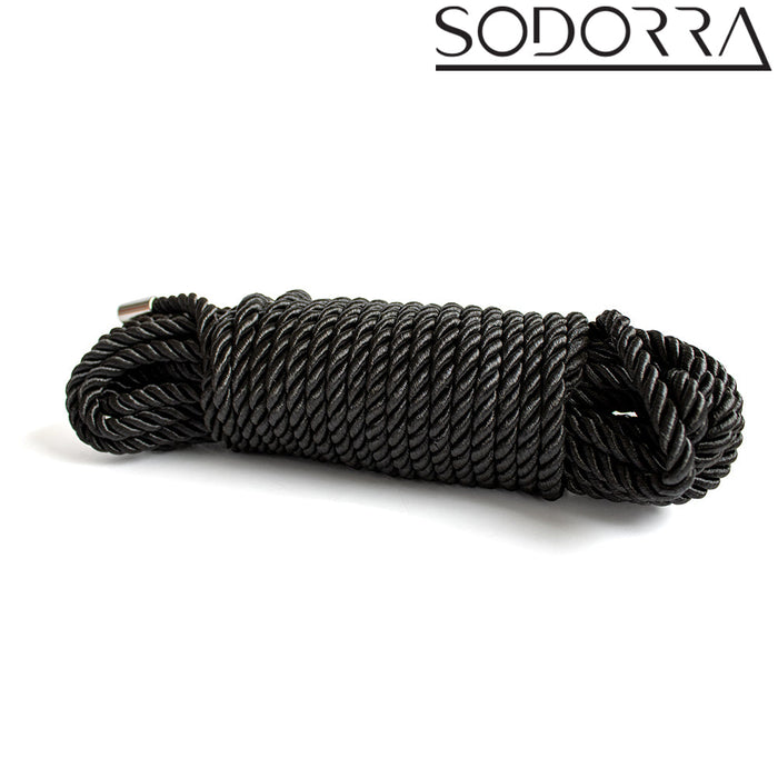 SODORRA - Shibari Bondagetouw - Zwart-Erotiekvoordeel.nl