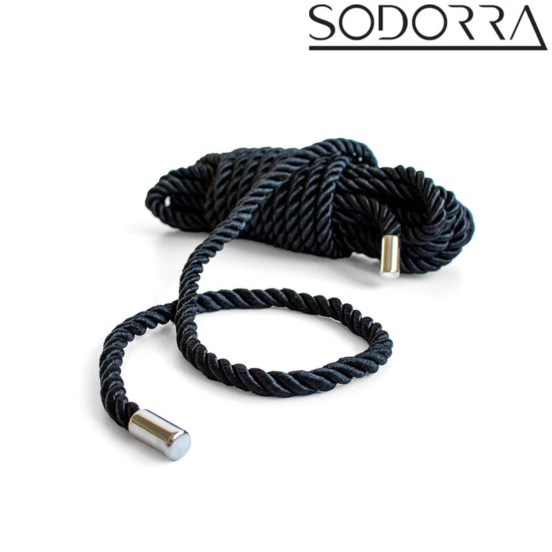 SODORRA - Shibari Bondagetouw - Zwart-laced-up.nl