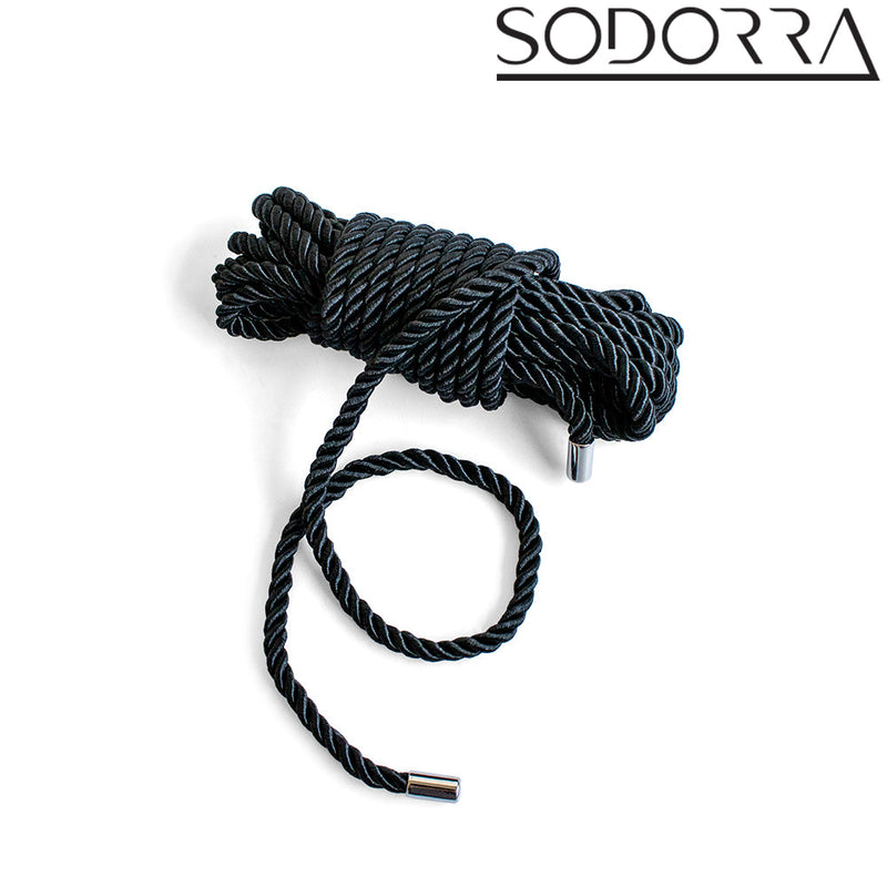 SODORRA - Shibari Bondagetouw - Zwart-laced-up.nl
