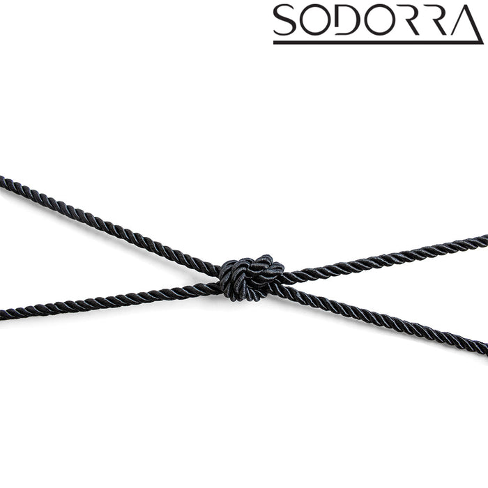 SODORRA - Shibari Bondagetouw - Zwart-Erotiekvoordeel.nl