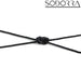 SODORRA - Shibari Bondagetouw - Zwart-Erotiekvoordeel.nl