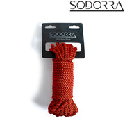 SODORRA - Shibari Bondagetouw - Rood-laced-up.nl