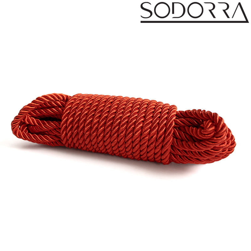 SODORRA - Shibari Bondagetouw - Rood-laced-up.nl